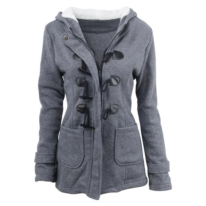 Veluna - Dual-Closure Cotton-Blend Jacket