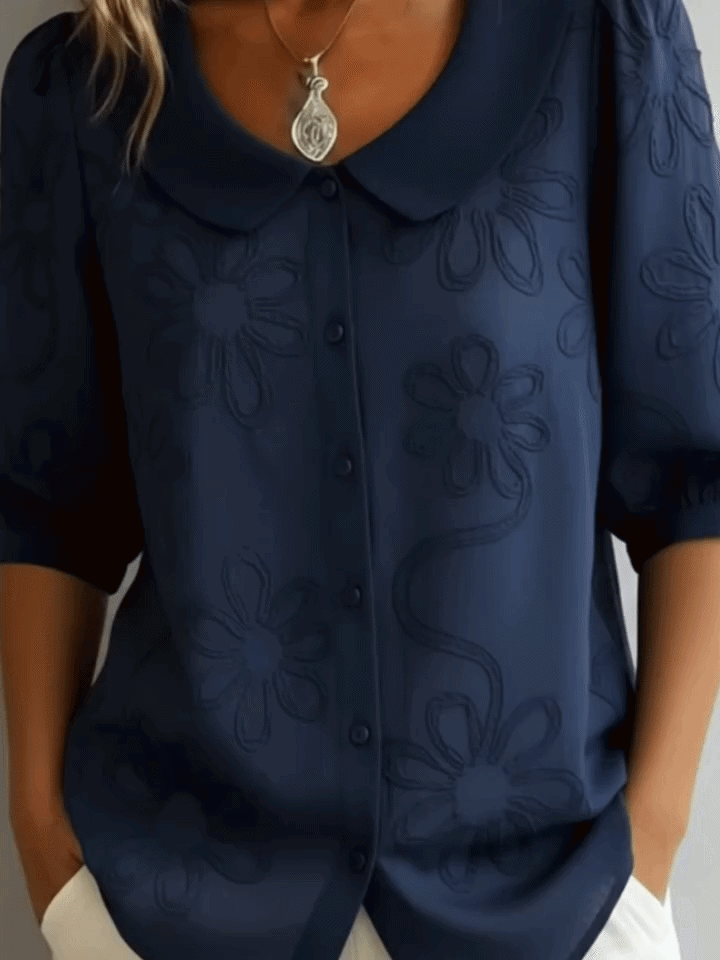Zelith - Floral Print Woven Blouse